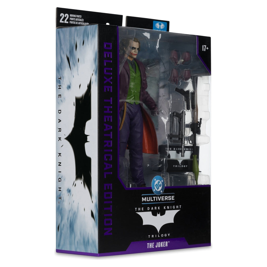 Product image The Dark Knight DC Multiverse Deluxe Theatrical Edition Action Figure Joker 18 cm