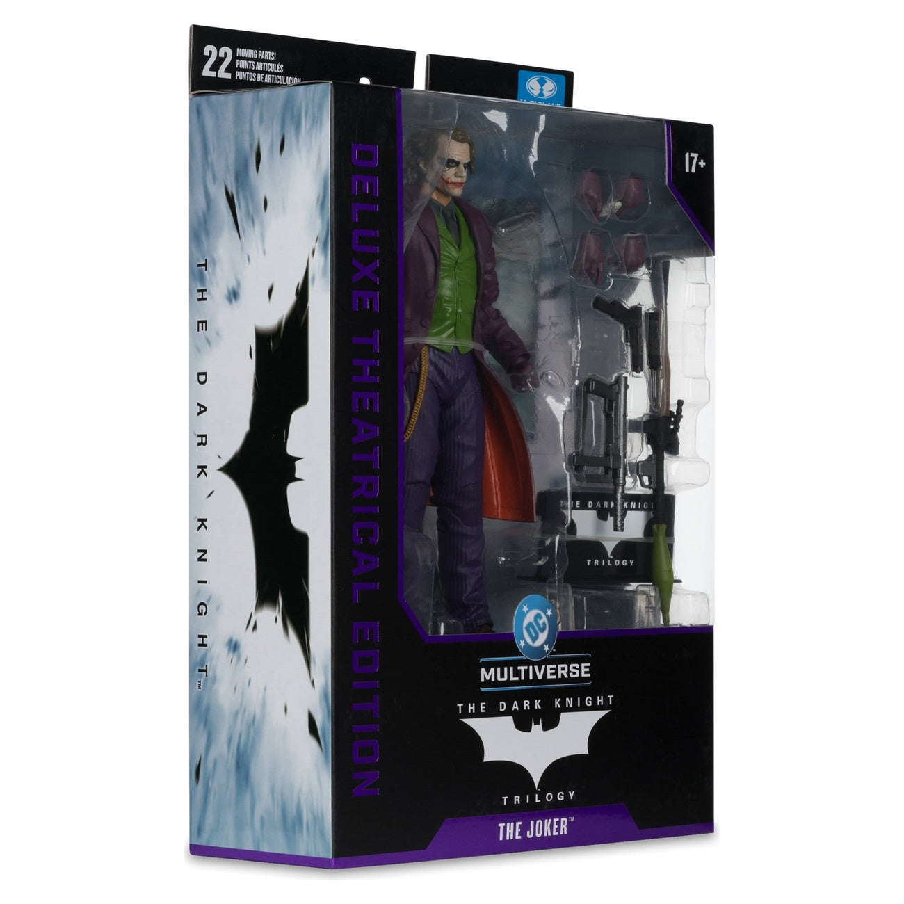 Product image The Dark Knight DC Multiverse Deluxe Theatrical Edition Action Figure Joker 18 cm