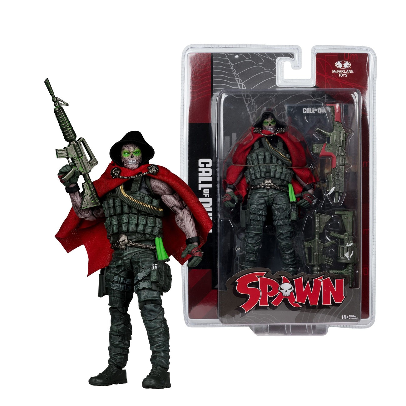 Product image Call of Duty Action Figure Burned Spawn 18 cm
