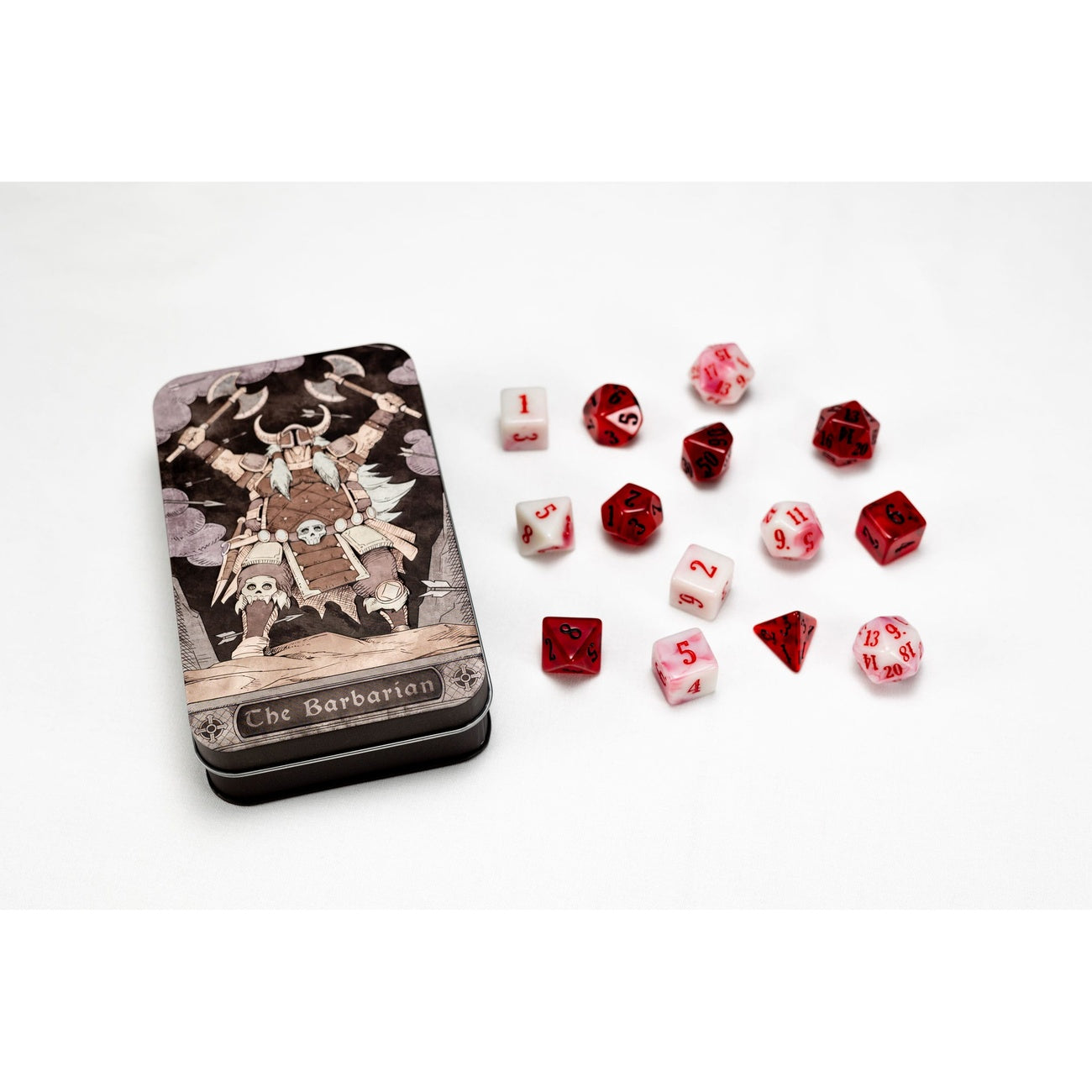Product image Character Class Classic RPG Dice Set Barbarian (13)