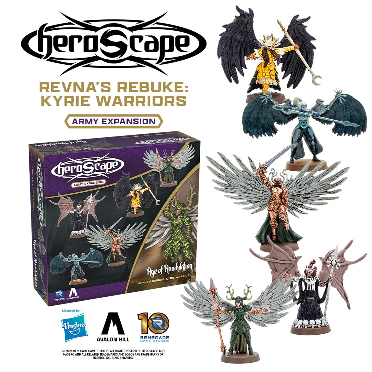 Product image Heroscape Expansion Revna's Rebuke: Kyrie Warriors Army *English Version*