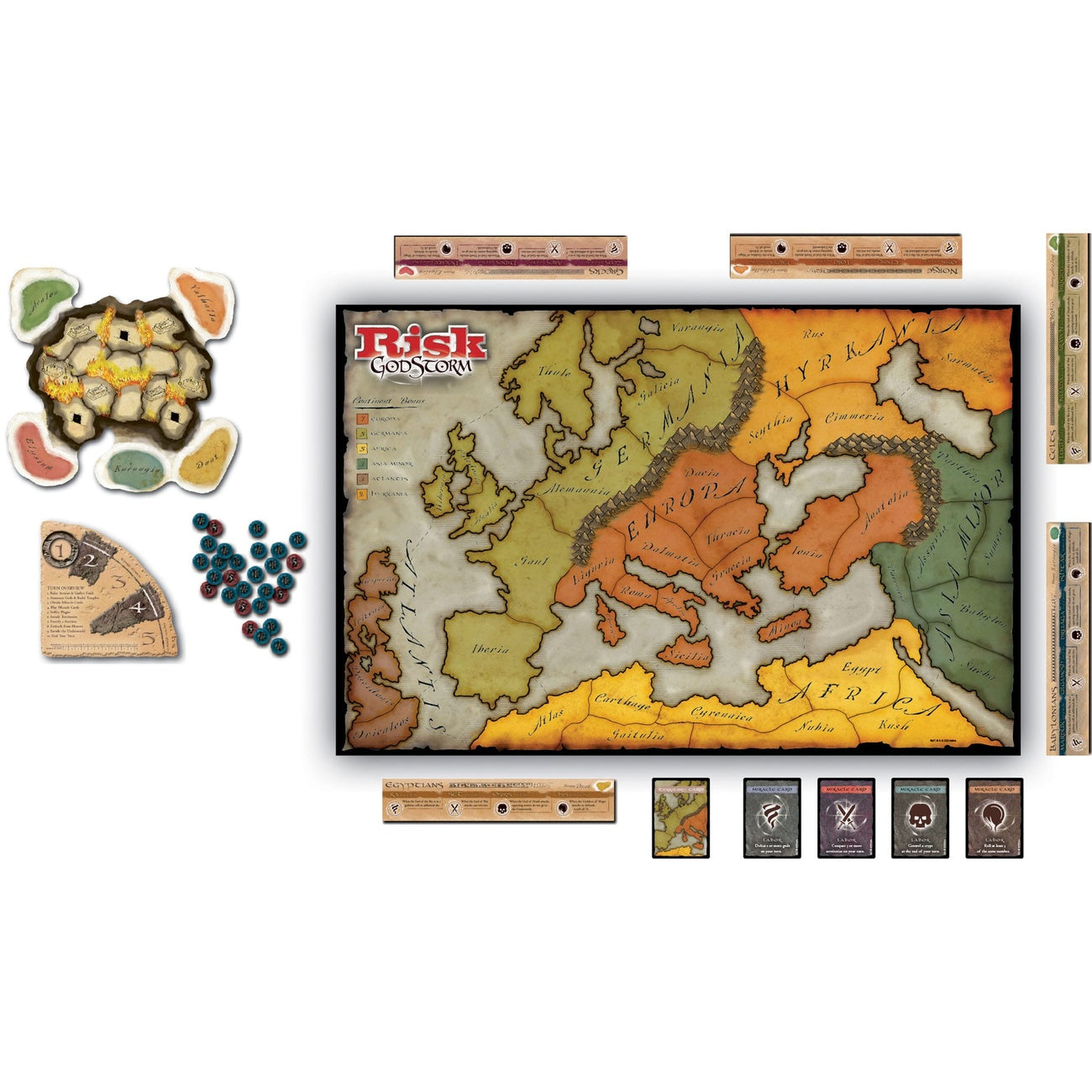 Product image Avalon Hill Board Game Risk Godstorm *English Version*