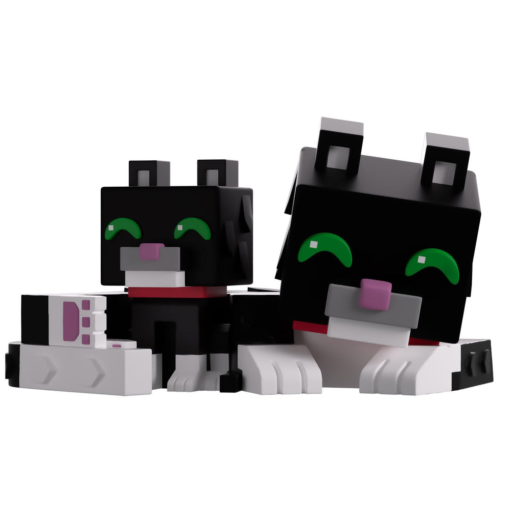 Product image Minecraft Vinyl Figure Tuxedo Cat 6 cm