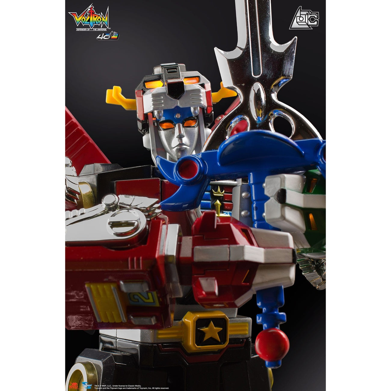 Product image Voltron Action Figure Gift Set 40th Anniversary Collector's Edition 27 cm