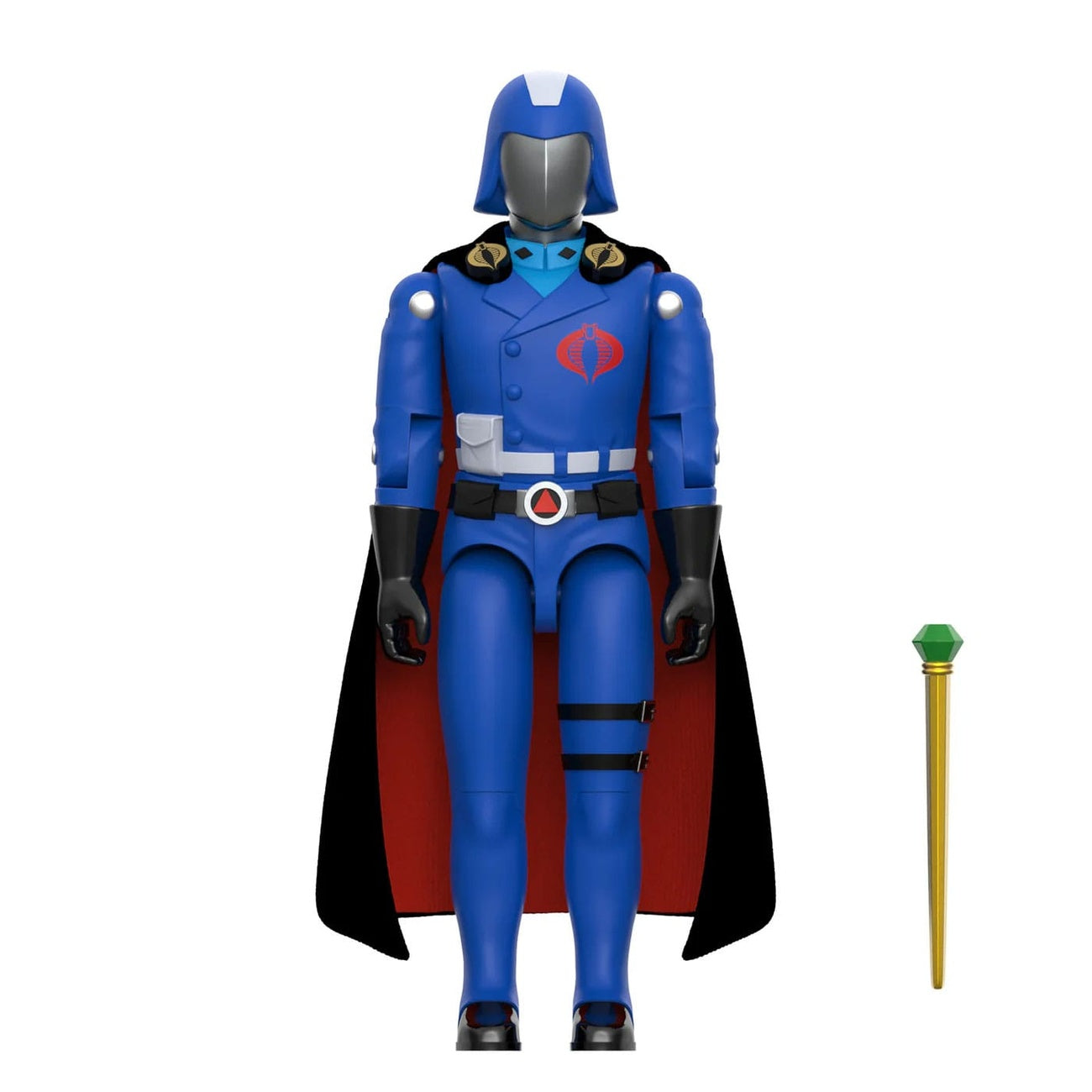 Product image GI Joe ReAction+ Action Figure Wave 06 Cobra Commander (Movie, Black Cape) 10 cm
