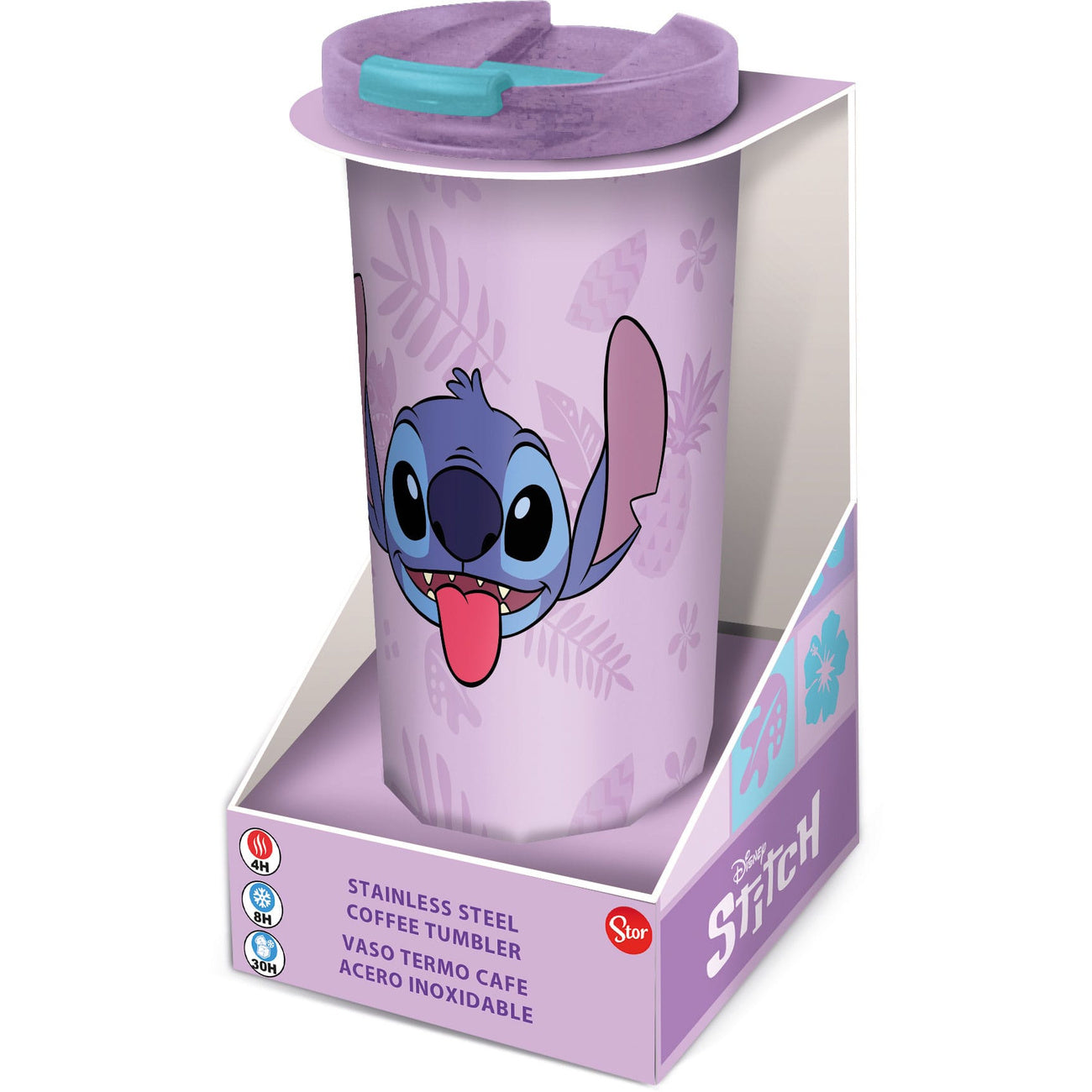 Product image Lilo & Stitch Stainless Steel Travel Mug Stitch Palms