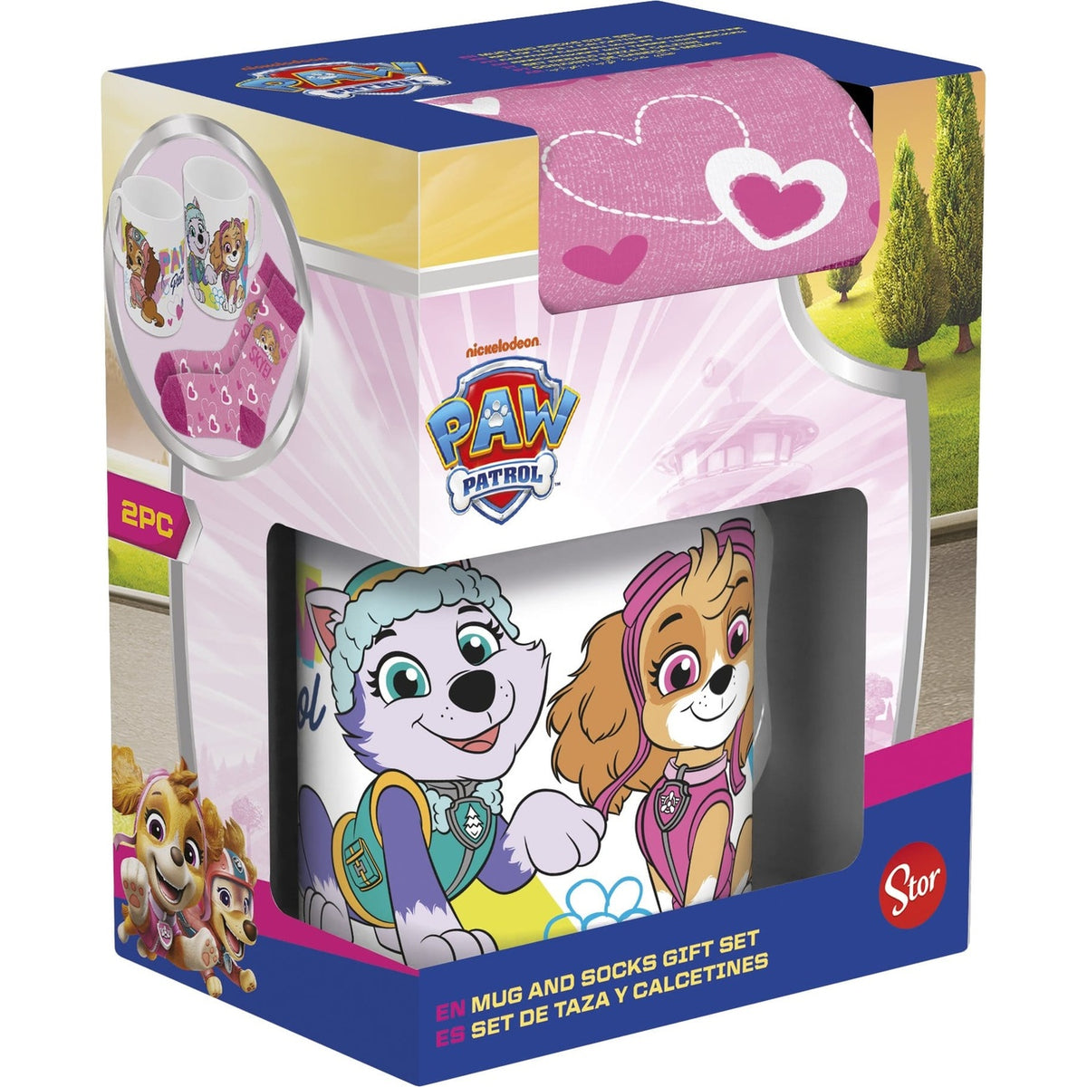 Product image Paw Patrol Mug & Socks Set Girl Go Skye