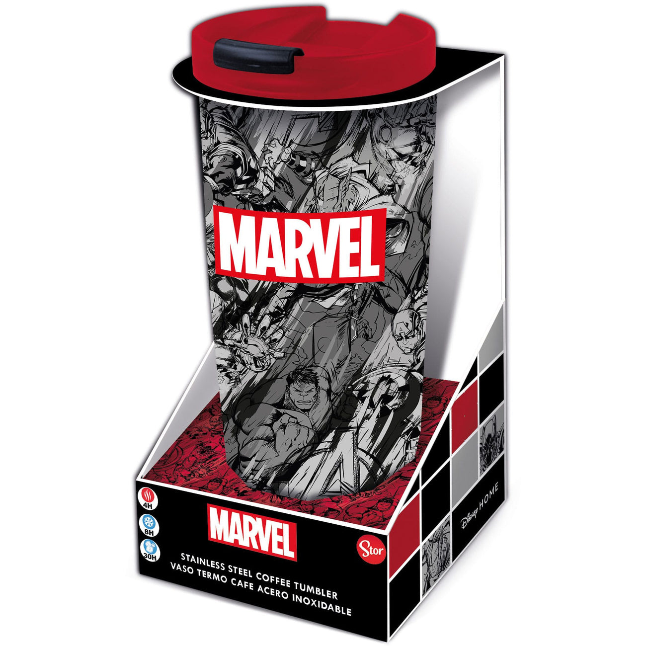Product image Marvel Stainless Steel Travel Mug Marvel Pattern
