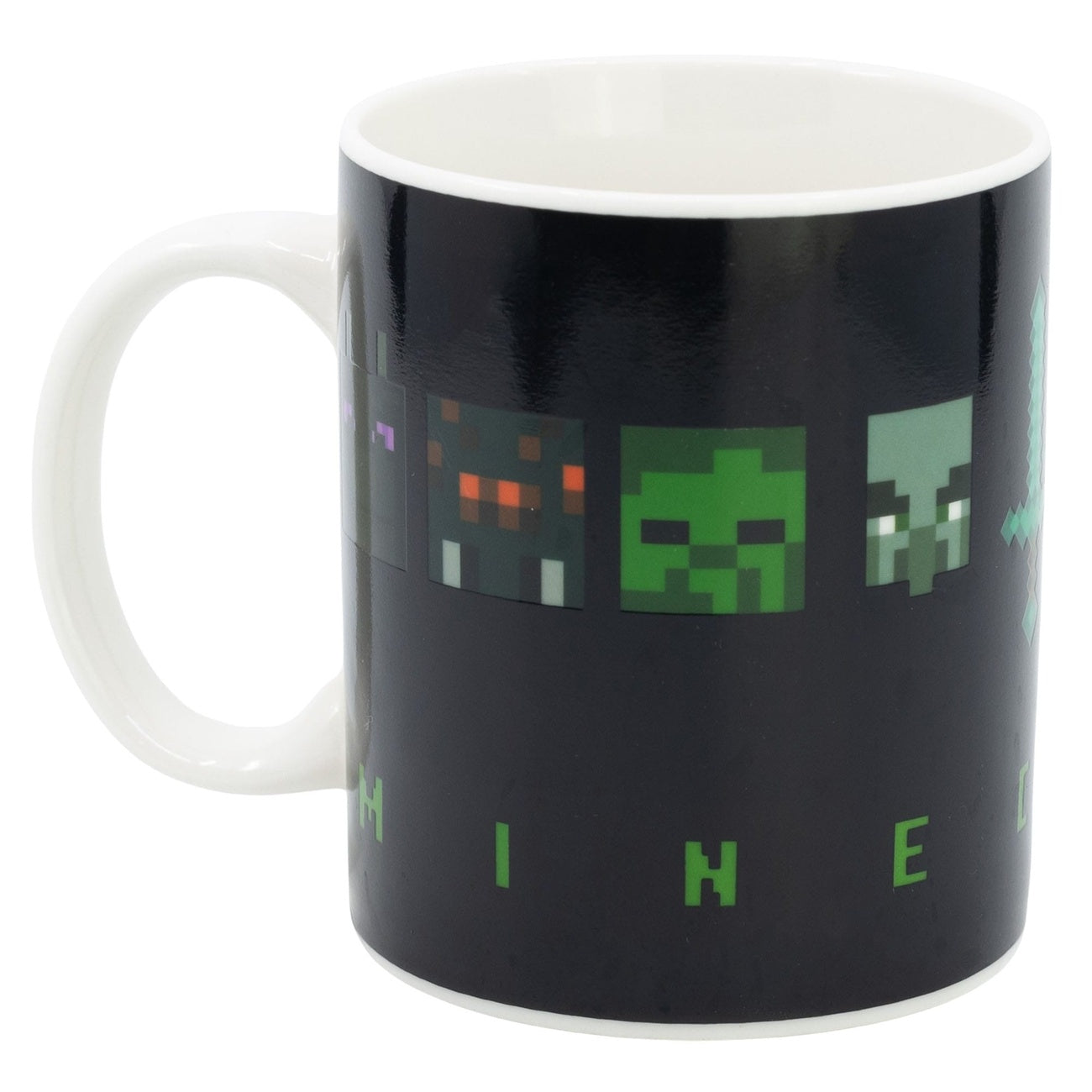 Product image Minecraft Mug with Heat Change Squared Pattern 325 ml