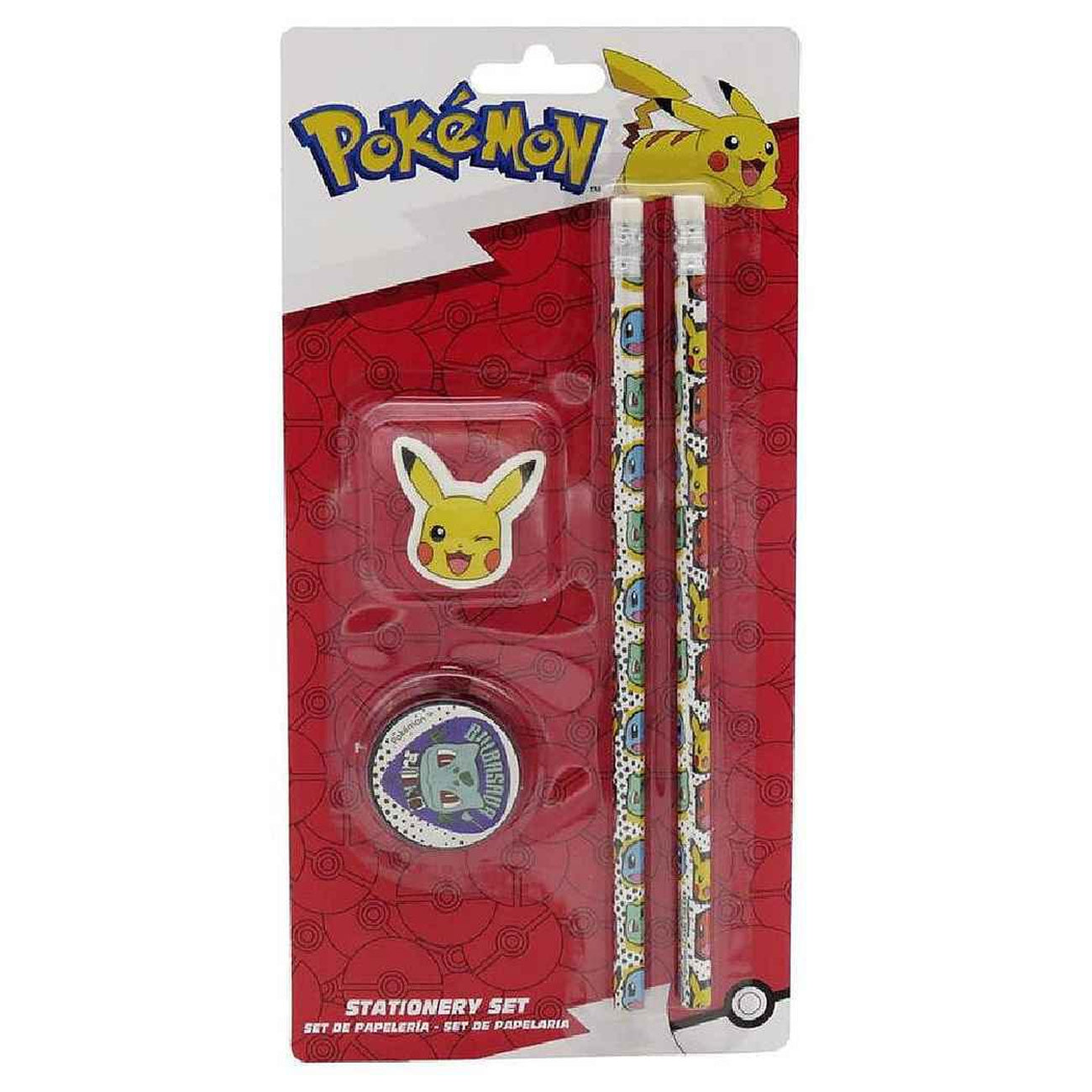 Product image Pokémon 4-Piece Stationery Set