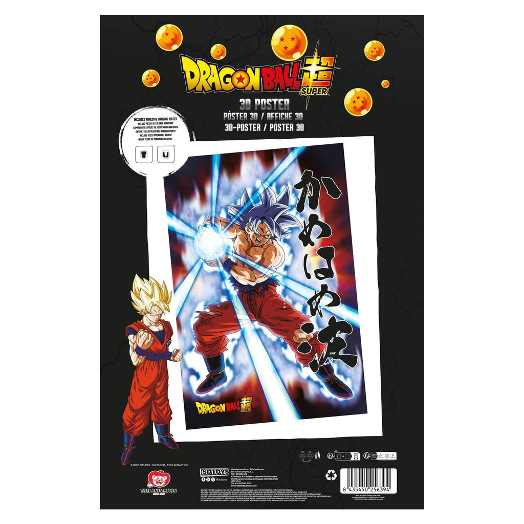 Product image Dragon Ball Super 3D Poster Survival Goku 38 x 58 cm