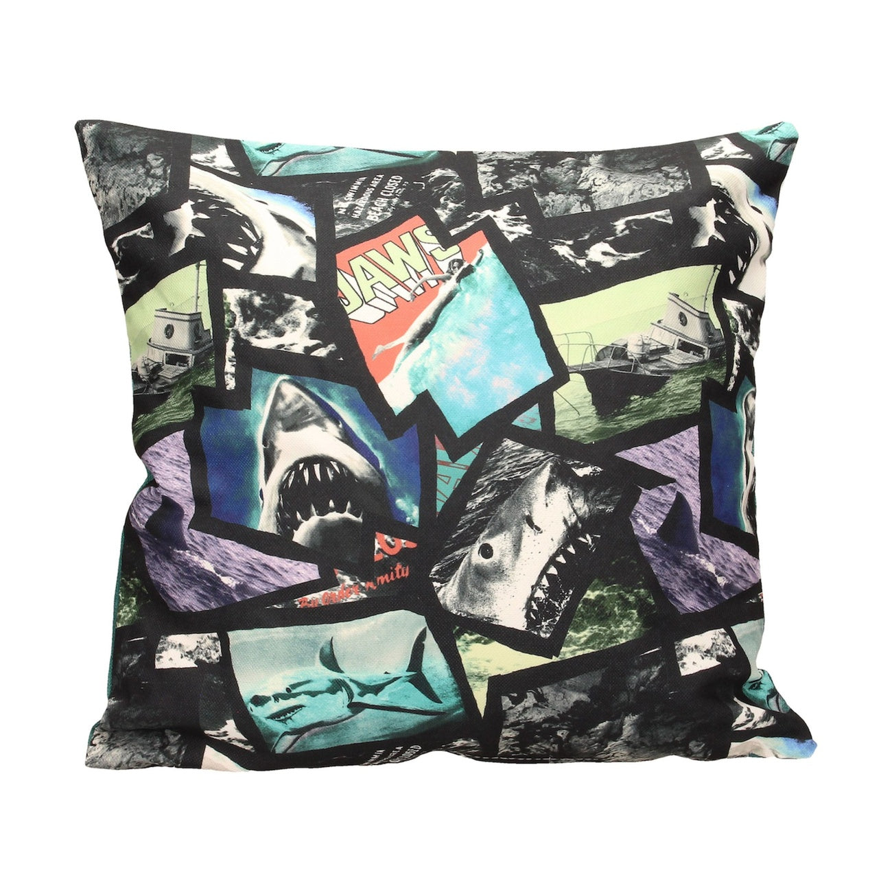 Product image Jaws Cushion Poster Collage 45 cm
