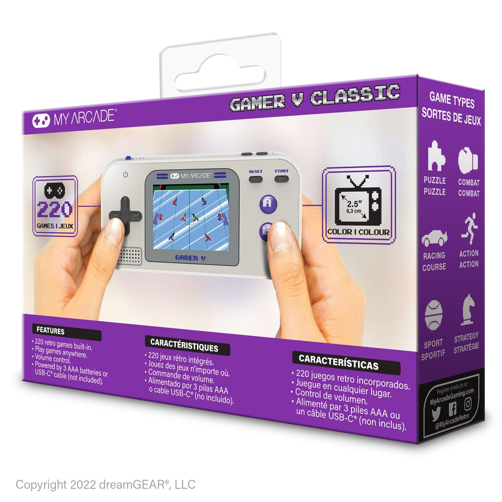 Product image My Arcade Portable Game Console Gamer V Classic
