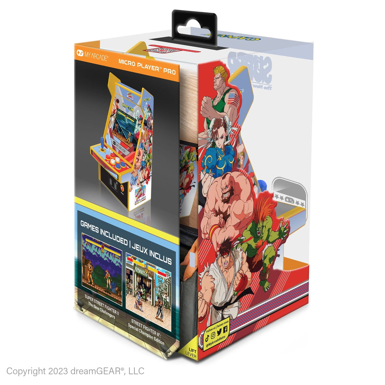 Product image Super Street Fighter II Portable Console Retro Arcade Micro Player Pro
