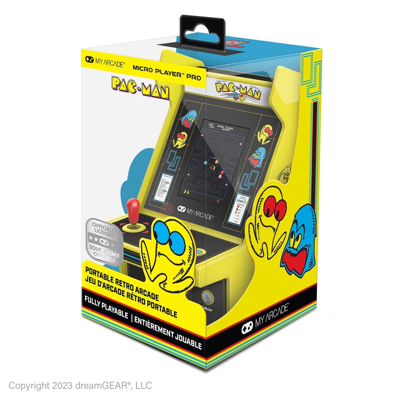 Product image Pac-Man Portable Console Retro Arcade Micro Player Pro