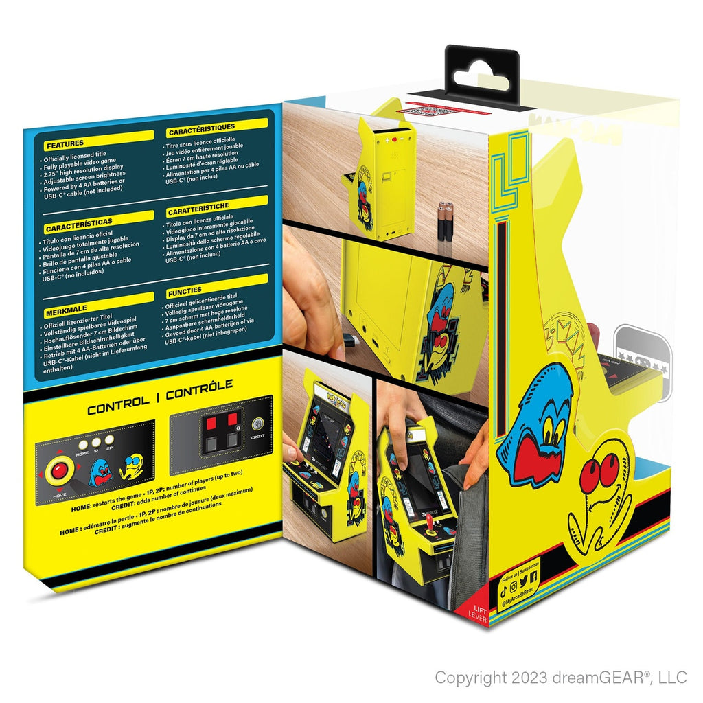 Product image Pac-Man Portable Console Retro Arcade Micro Player Pro