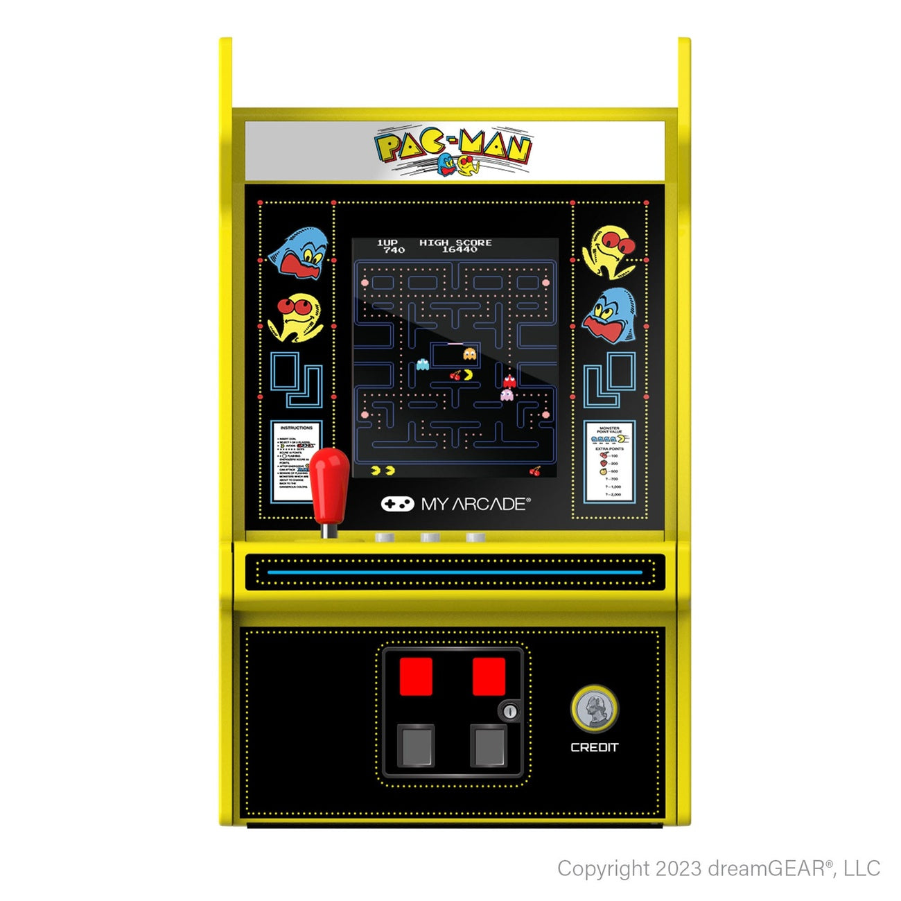 Product image Pac-Man Portable Console Retro Arcade Micro Player Pro