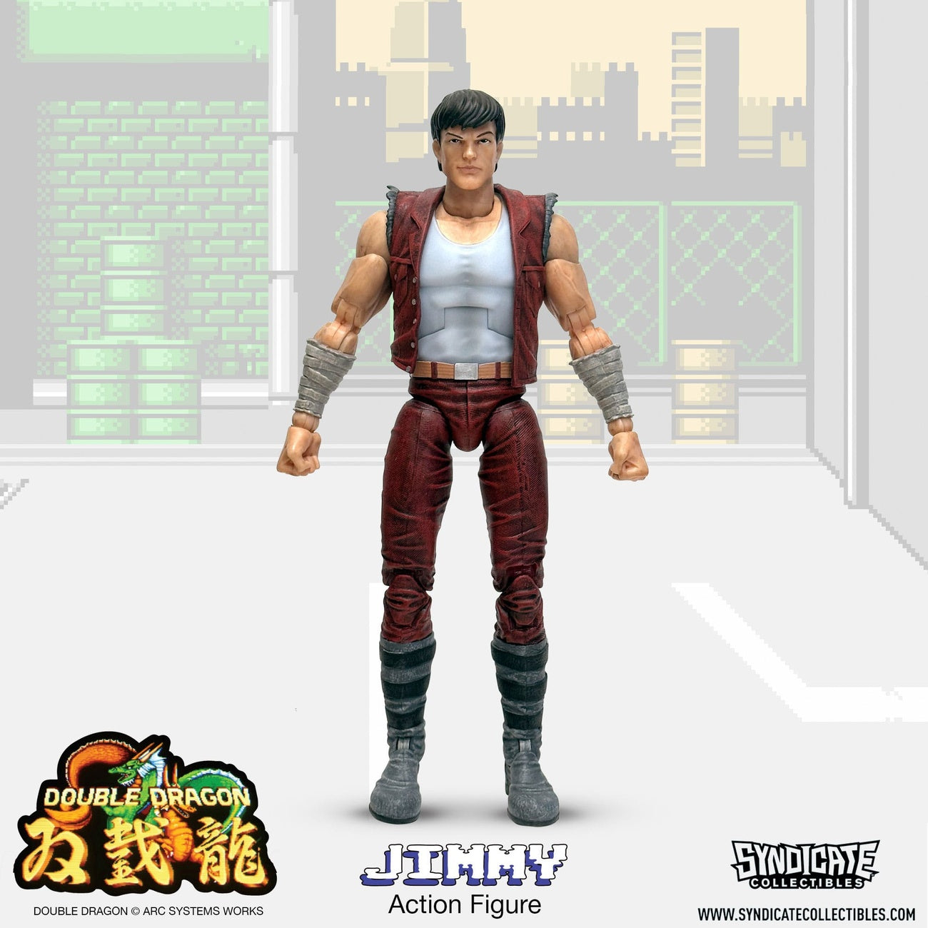 Product image Double Dragon Deluxe Action Figure 1/12 Jimmy 18 cm