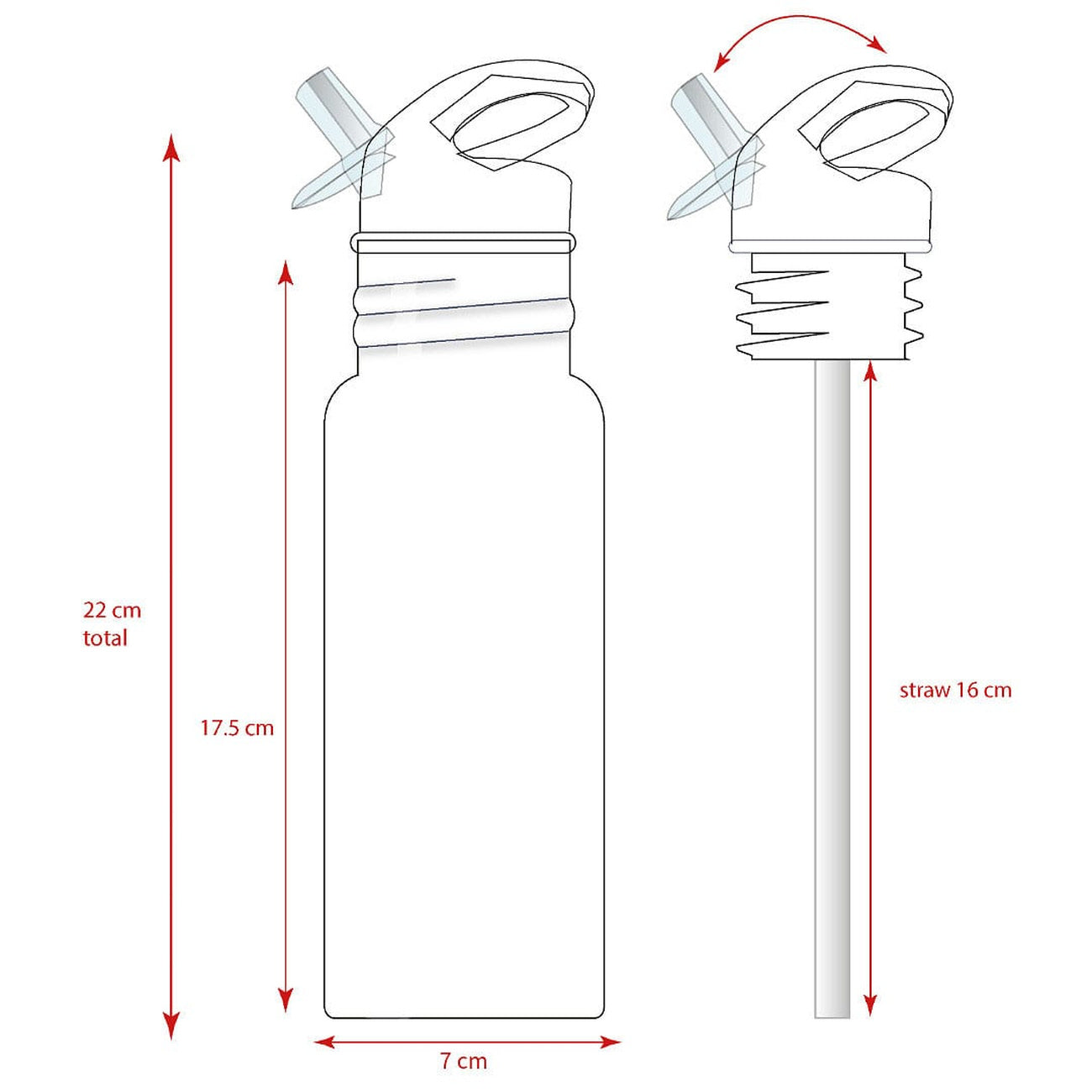 Product image Spider-Man Water Bottle Spidey Take A Sip 500 ml