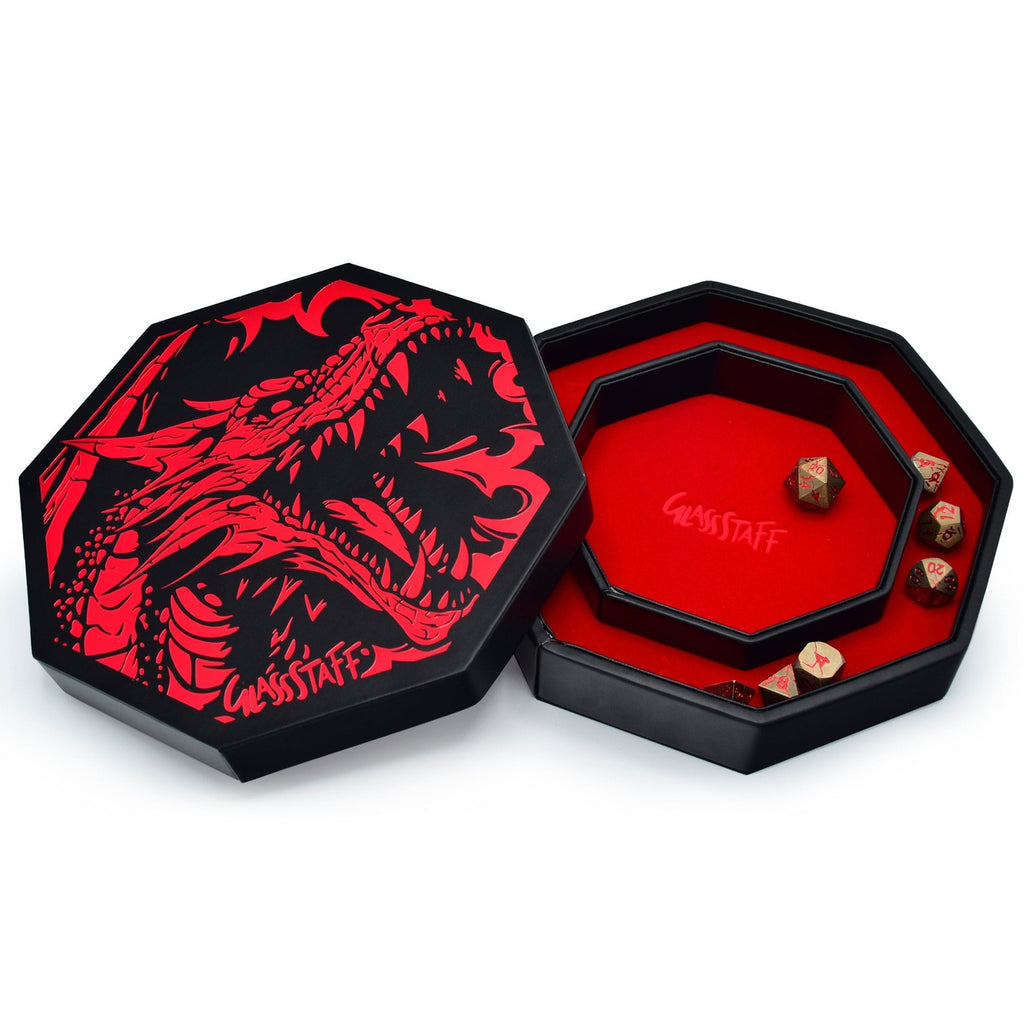 Product image CritStones Arena Dice Tray Red Dragon