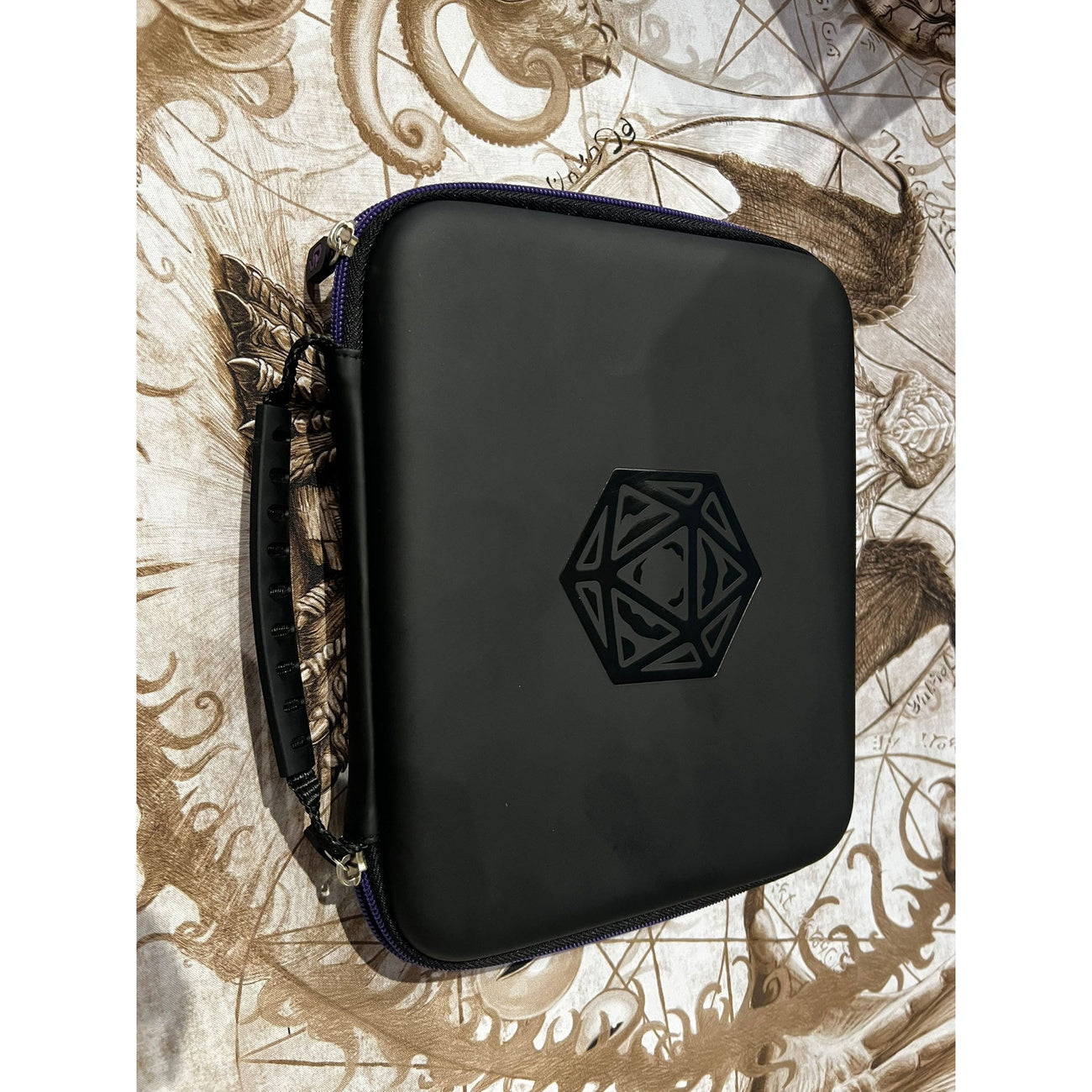 Product image CritStones Dice Pouch Arcanum Black