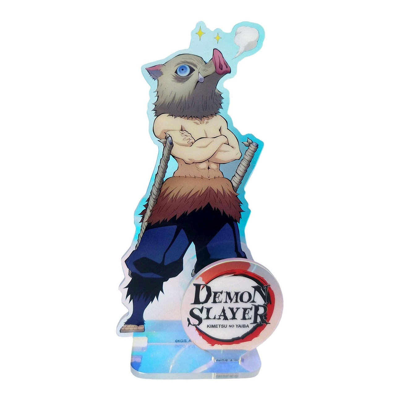 Product image Demon Slayer: Kimetsu no Yaiba Acrylic Standee Inosuke Holographic 16 cm