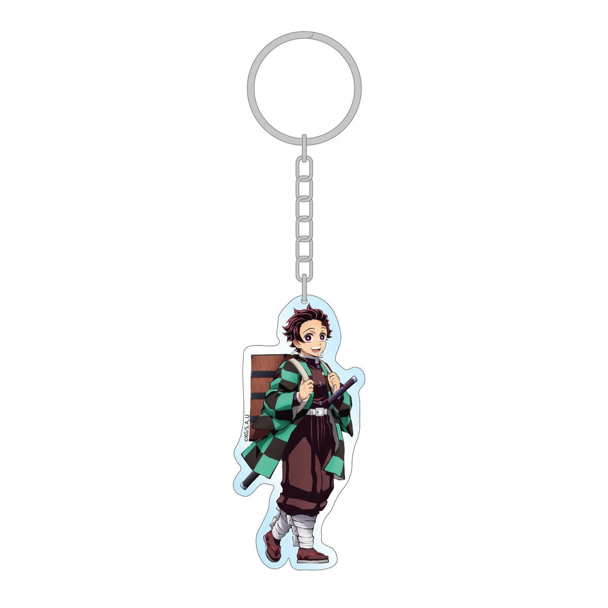 Product image Demon Slayer: Kimetsu no Yaiba Acrylic Keychain Tanjiro Holographic 8 cm