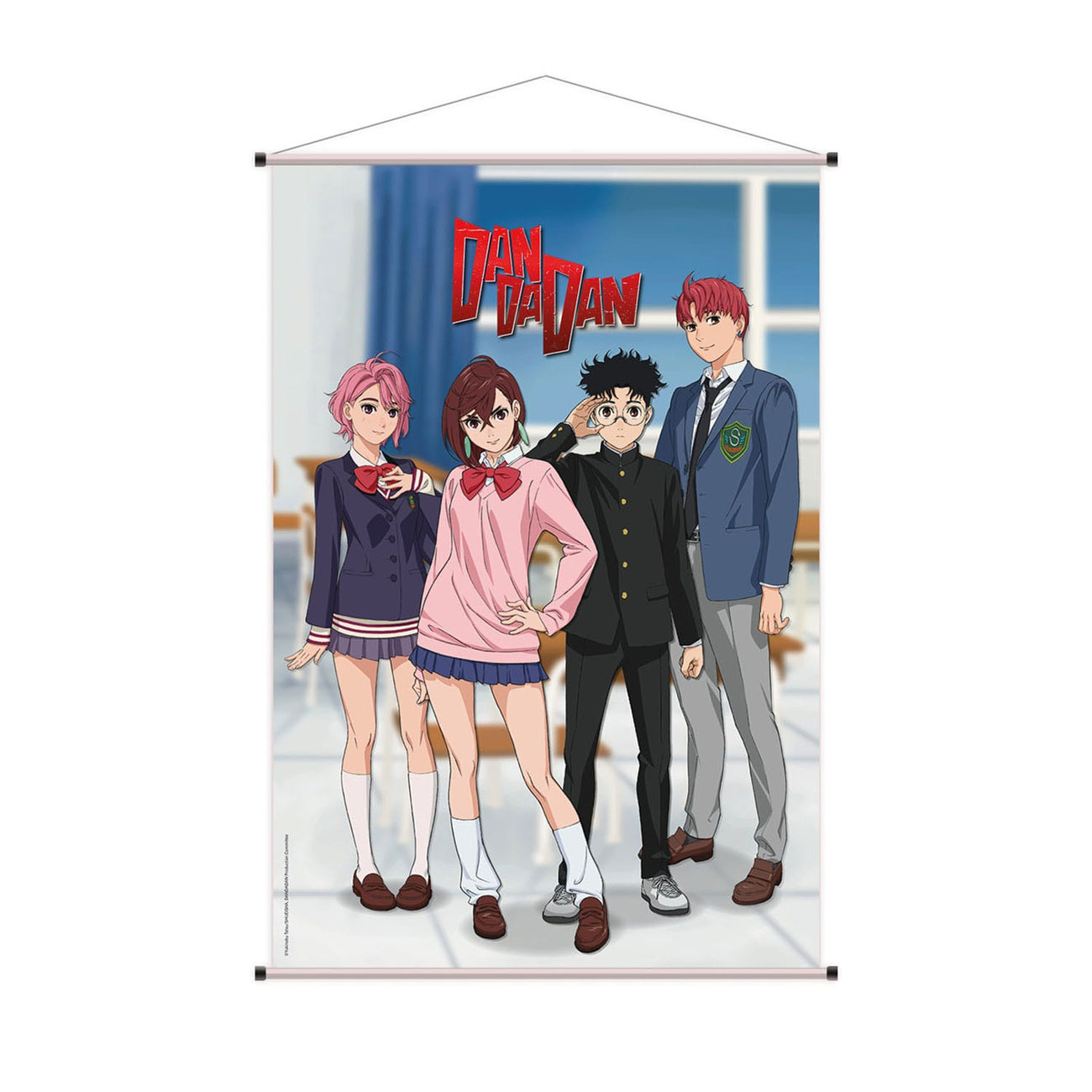 Product image Dandadan Wall Scroll Ghosts, Aliens & Homework 60 x 90 cm