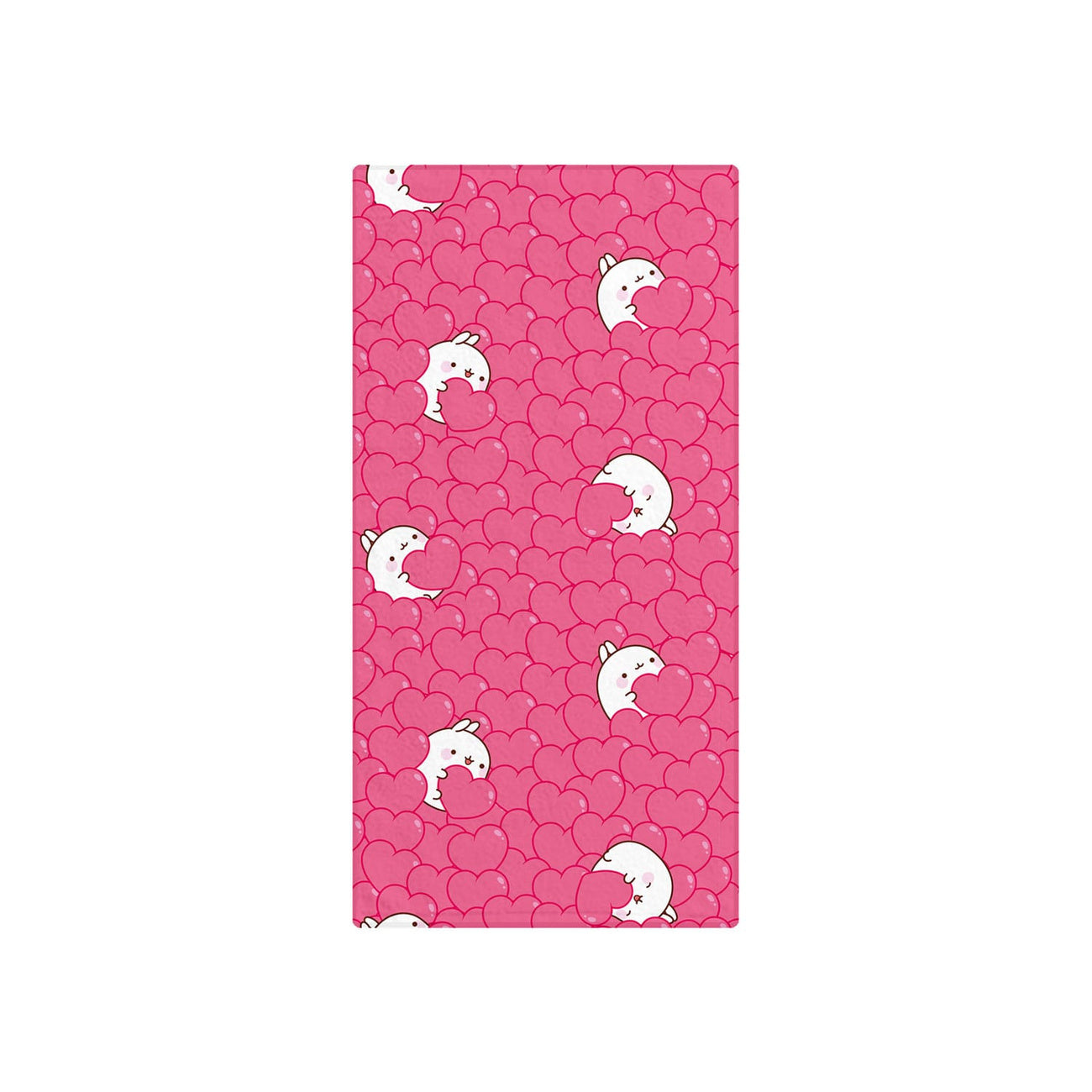 Product image Molang Towel Hearts 35 x 75 cm