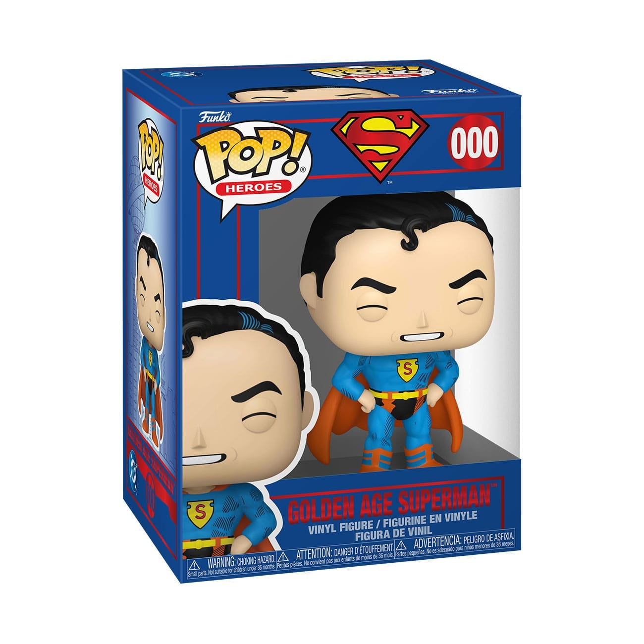 Product image DC Comics POP! Heroes Vinyl Figure Golden Age Superman 9 cm
