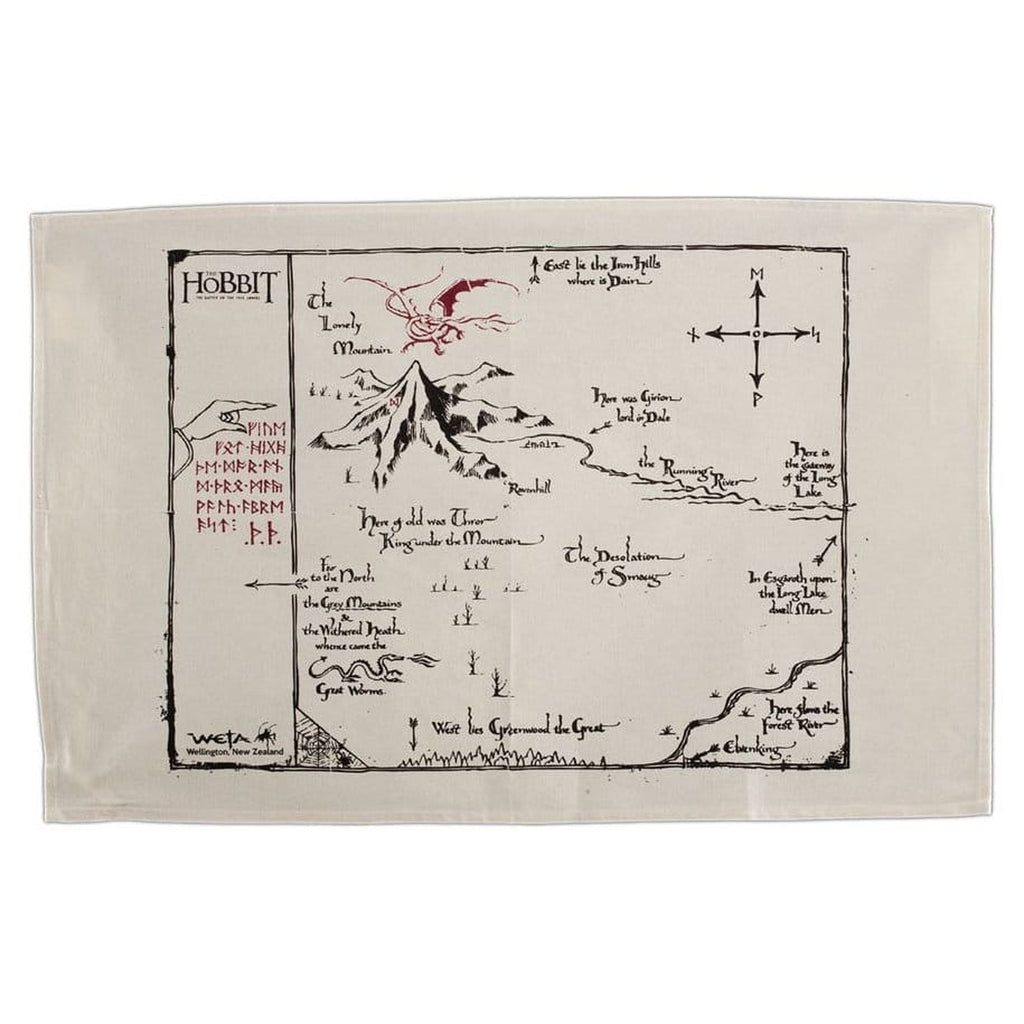 Product image The Hobbit Tea Towel Thorin's Map 72 cm