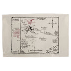 Product image The Hobbit Tea Towel Thorin's Map 72 cm