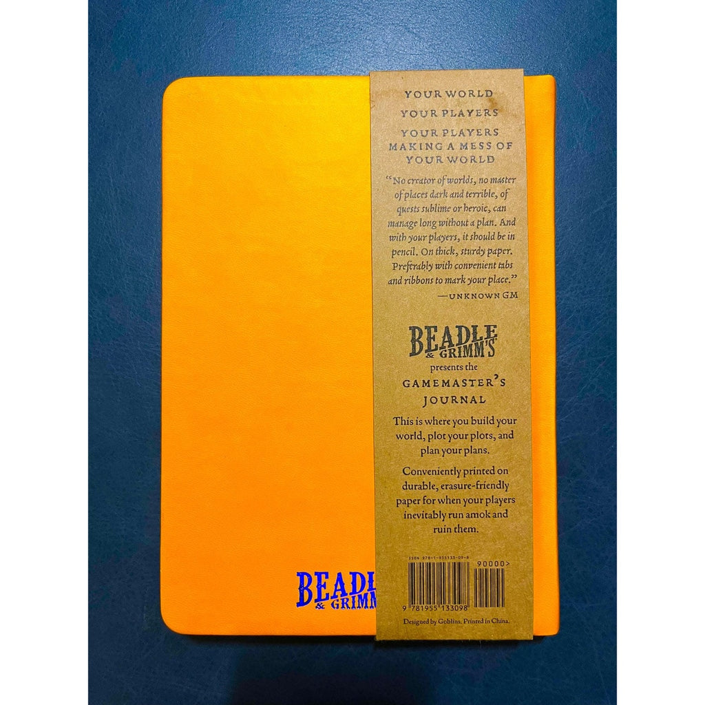 Product image Notebook A5 Gamemaster's Journal Orange Portal