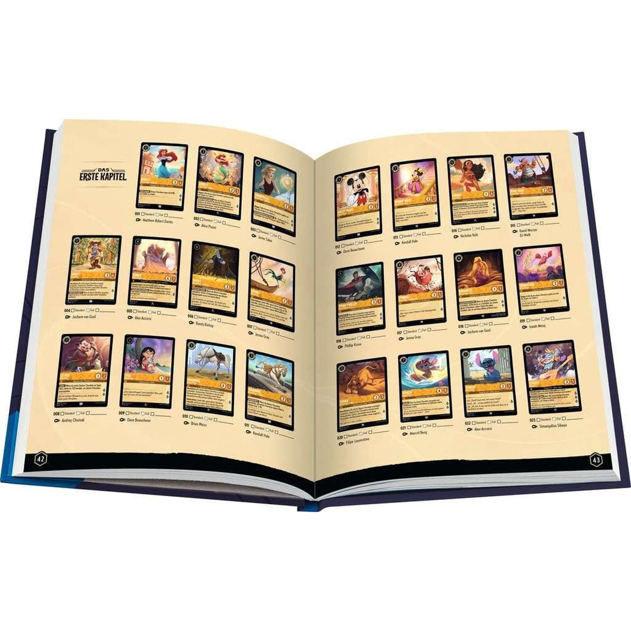 Product image Disney Lorcana TCG Book The Official Collector's Guide: Sets 1–4 *German Version*