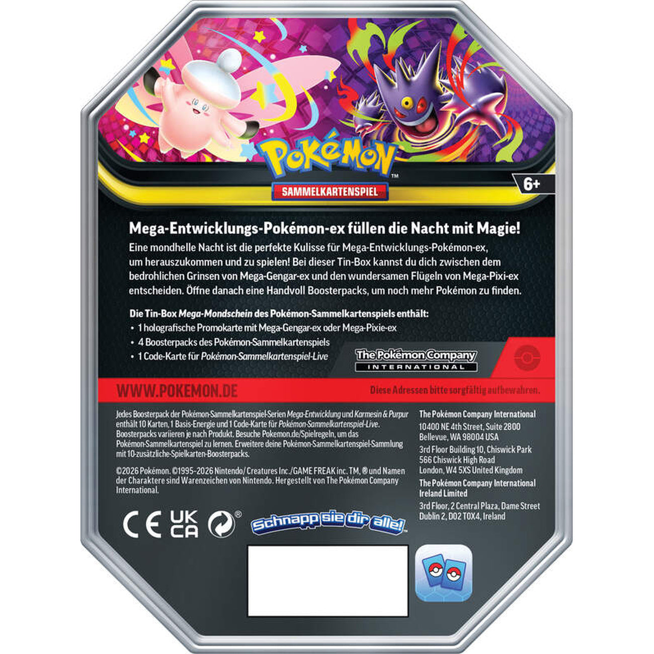 Product image Pokémon - Mega Gengar-EX Trading Card Box