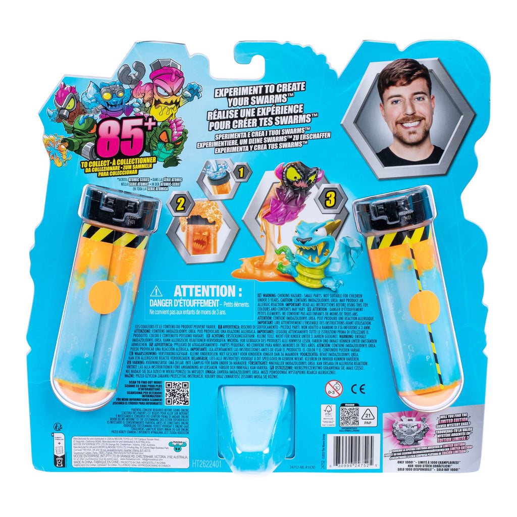 Product image MrBeast Lab Swarms Mini Figures 12-Pack Mega Lab 4 3 cm Assortment (4)