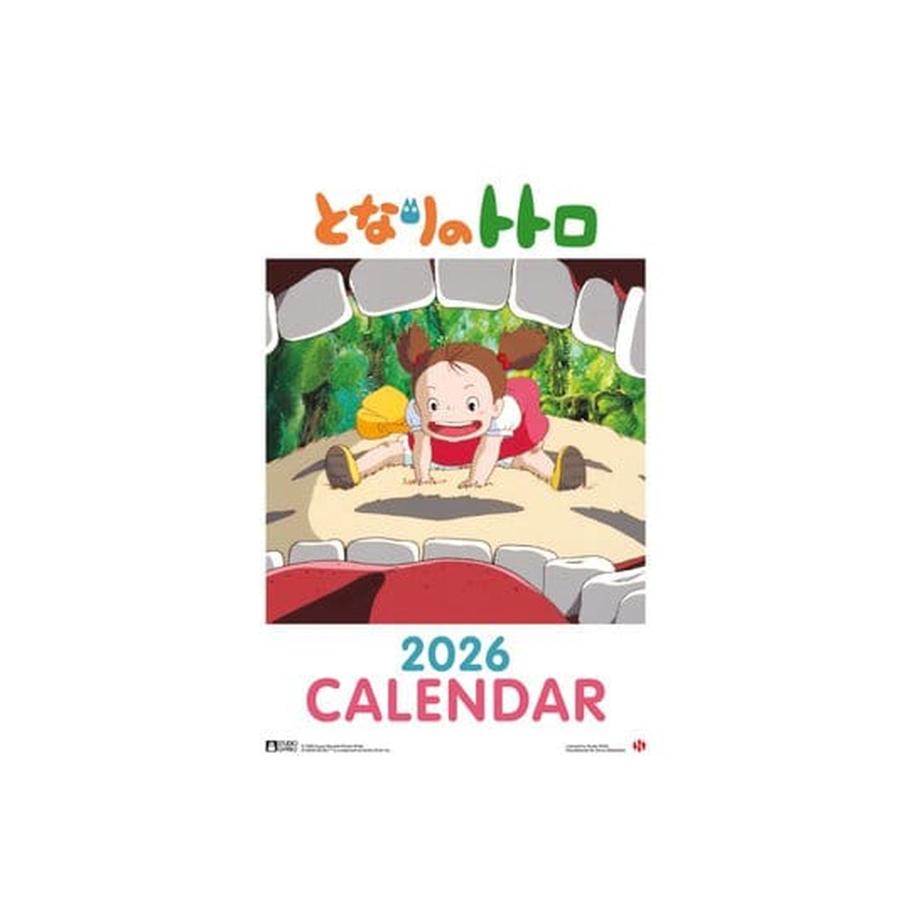 Product image My Neighbor Totoro Calendar 2026 *English Version*