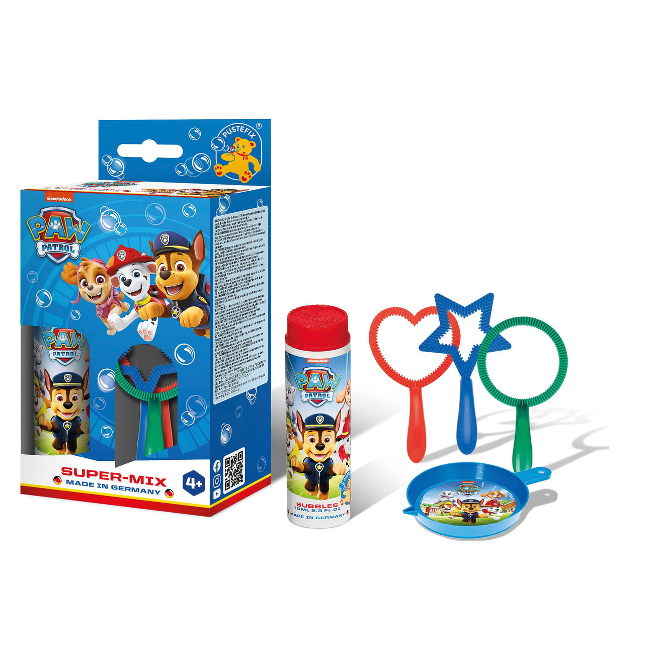 Product image Paw Patrol Pustefix Soap Bubbles Super Mix Assortment (15)