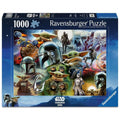 Product image The Mandalorian and Grogu Puzzle (1000 pieces)