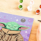 Product image Star Wars: The Mandalorian CreArt Paint by Numbers Meditating Grogu