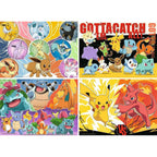 Product image Pokémon Puzzles 4-Pack Pokémon Buddies (4x100 Pieces)