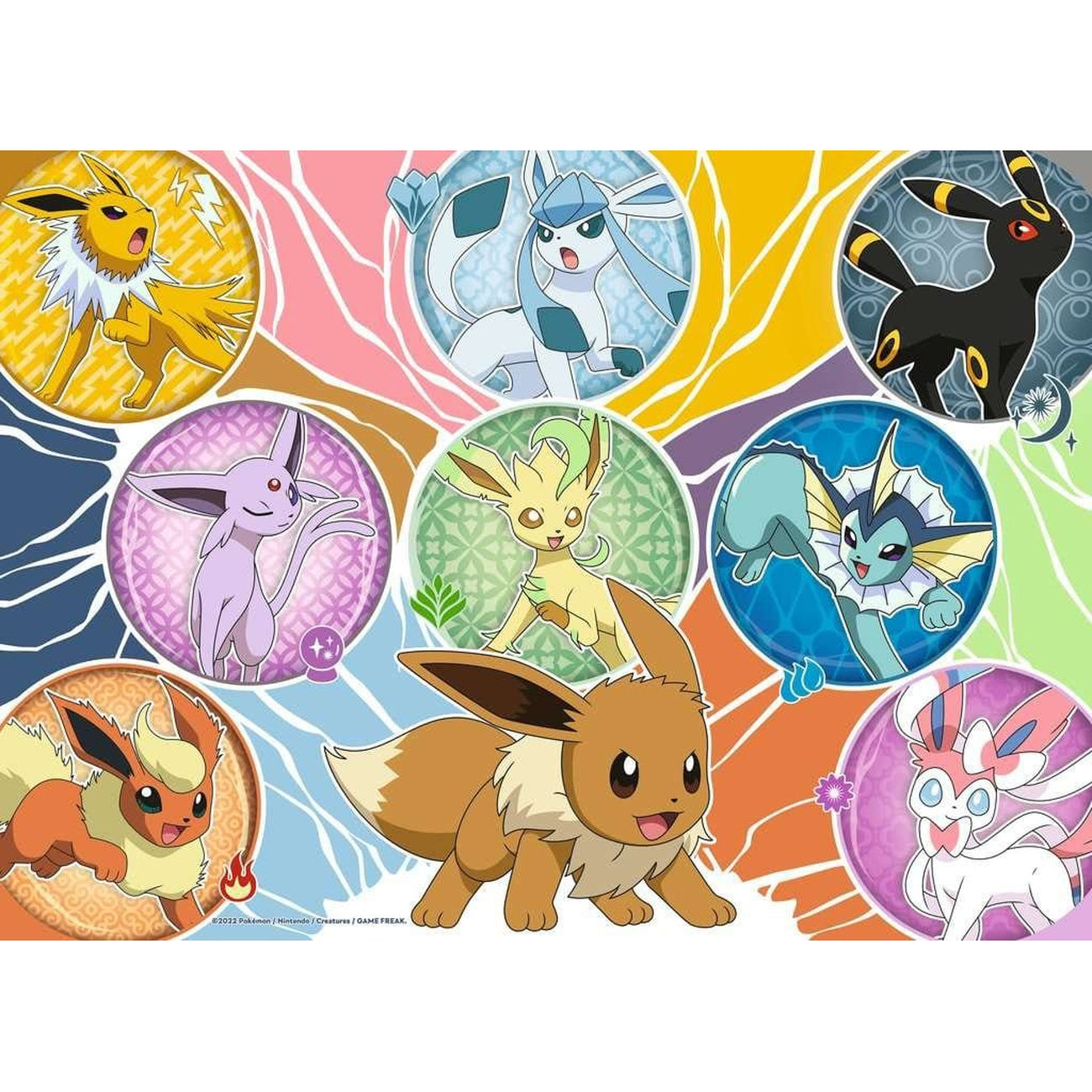 Product image Pokémon Puzzles 4-Pack Pokémon Buddies (4x100 Pieces)