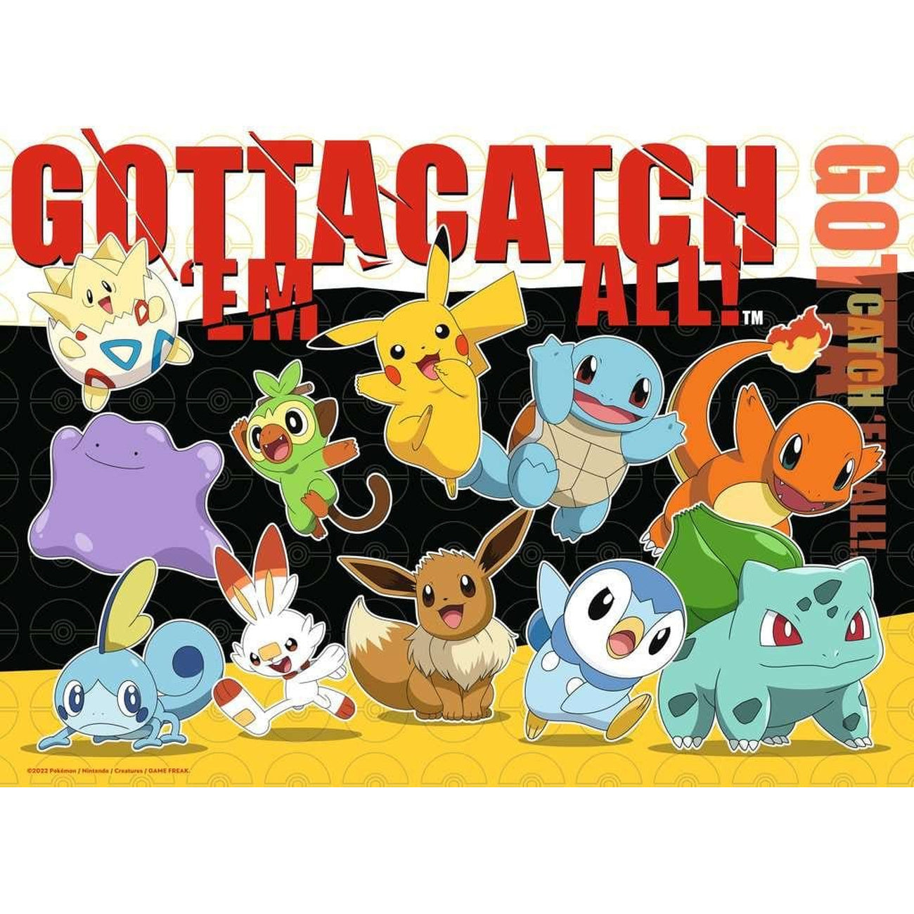 Product image Pokémon Puzzles 4-Pack Pokémon Buddies (4x100 Pieces)