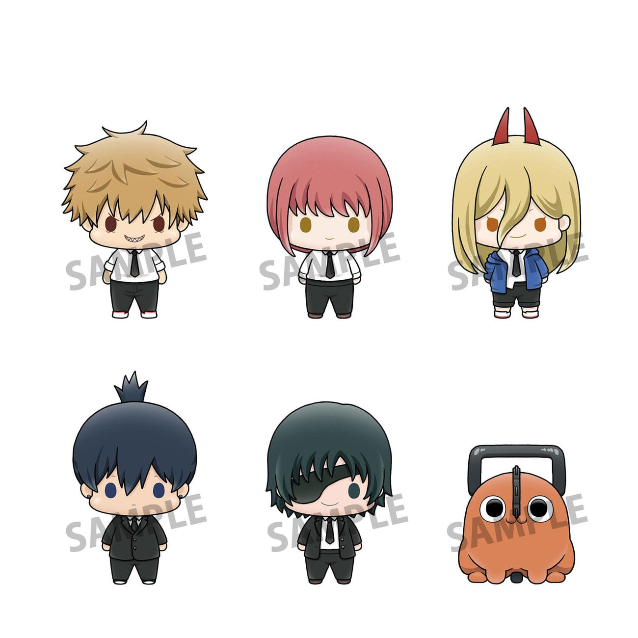 Product image Chainsaw Man Chokorin Mascot Series Collectible Figures 6 cm Assortment (6)
