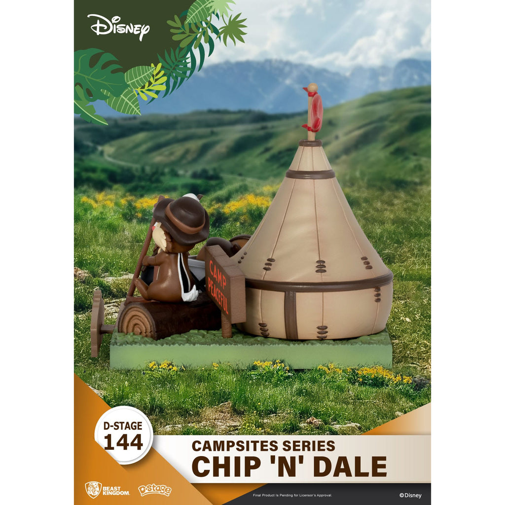 Product image Disney D-Stage Campsite Series PVC Diorama Chip & Dale 10 cm