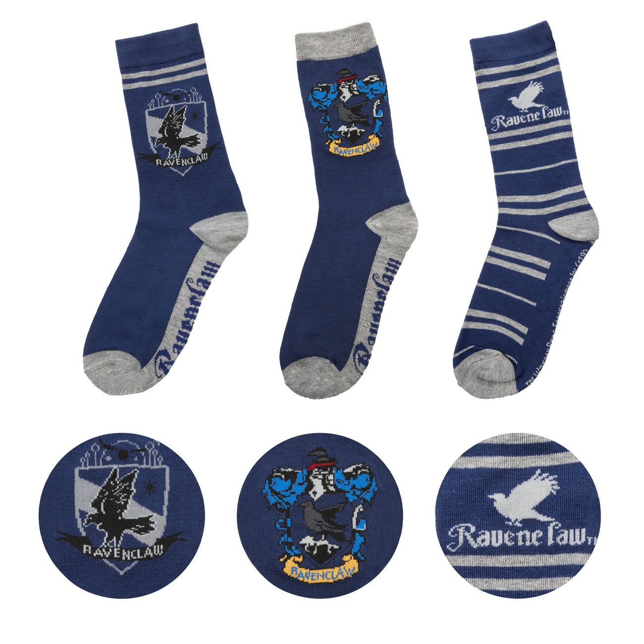 Product image Harry Potter Socks 3-Pack Ravenclaw