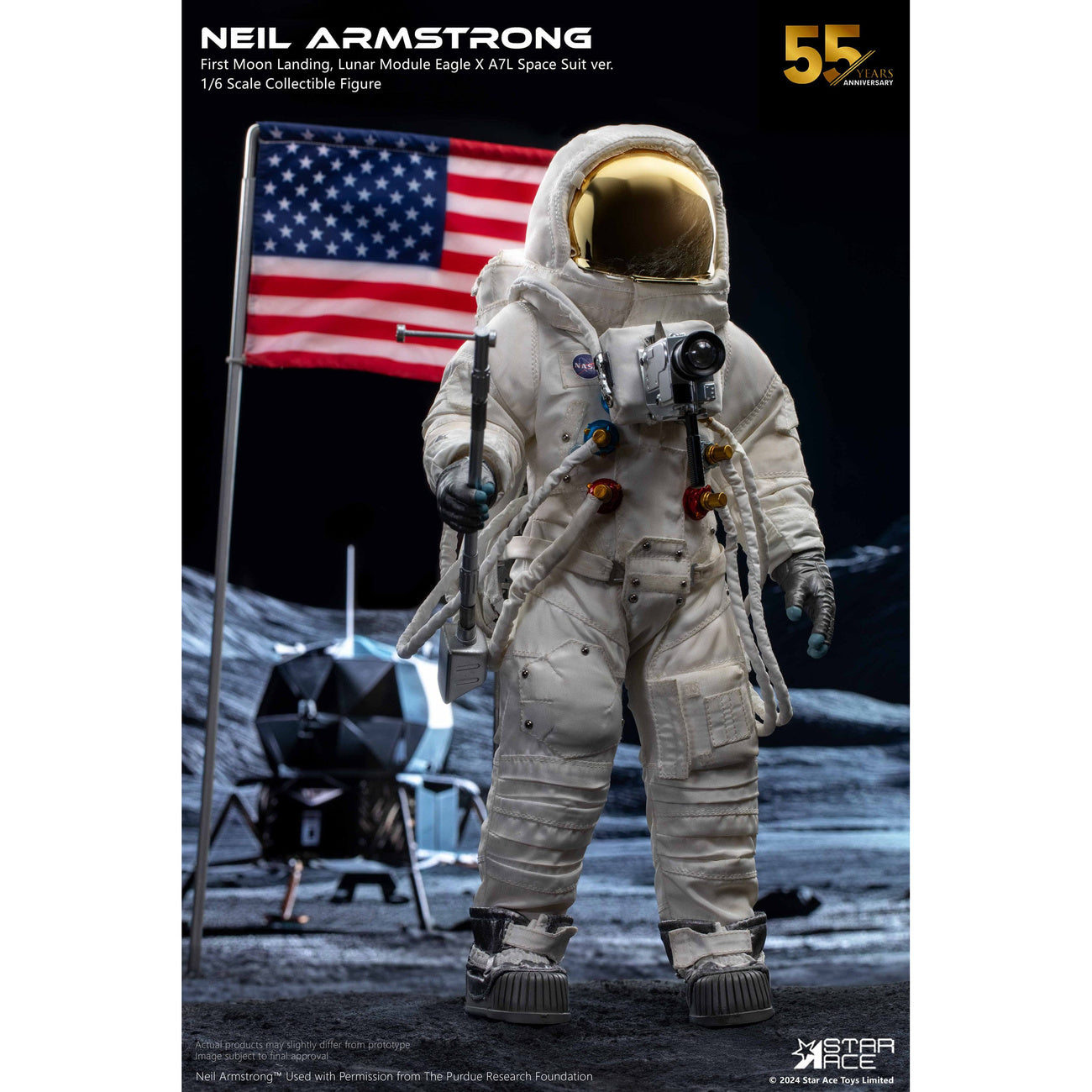 Product image Neil Armstrong Action Figure 1/6 Neil Armstrong Deluxe Version 30 cm