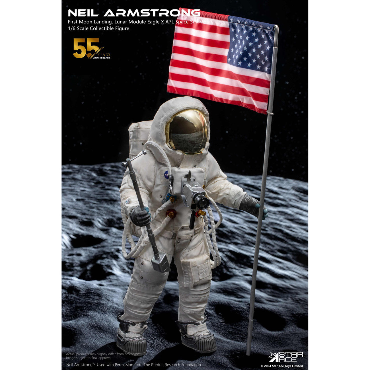 Product image Neil Armstrong Action Figure 1/6 Neil Armstrong Deluxe Version 30 cm