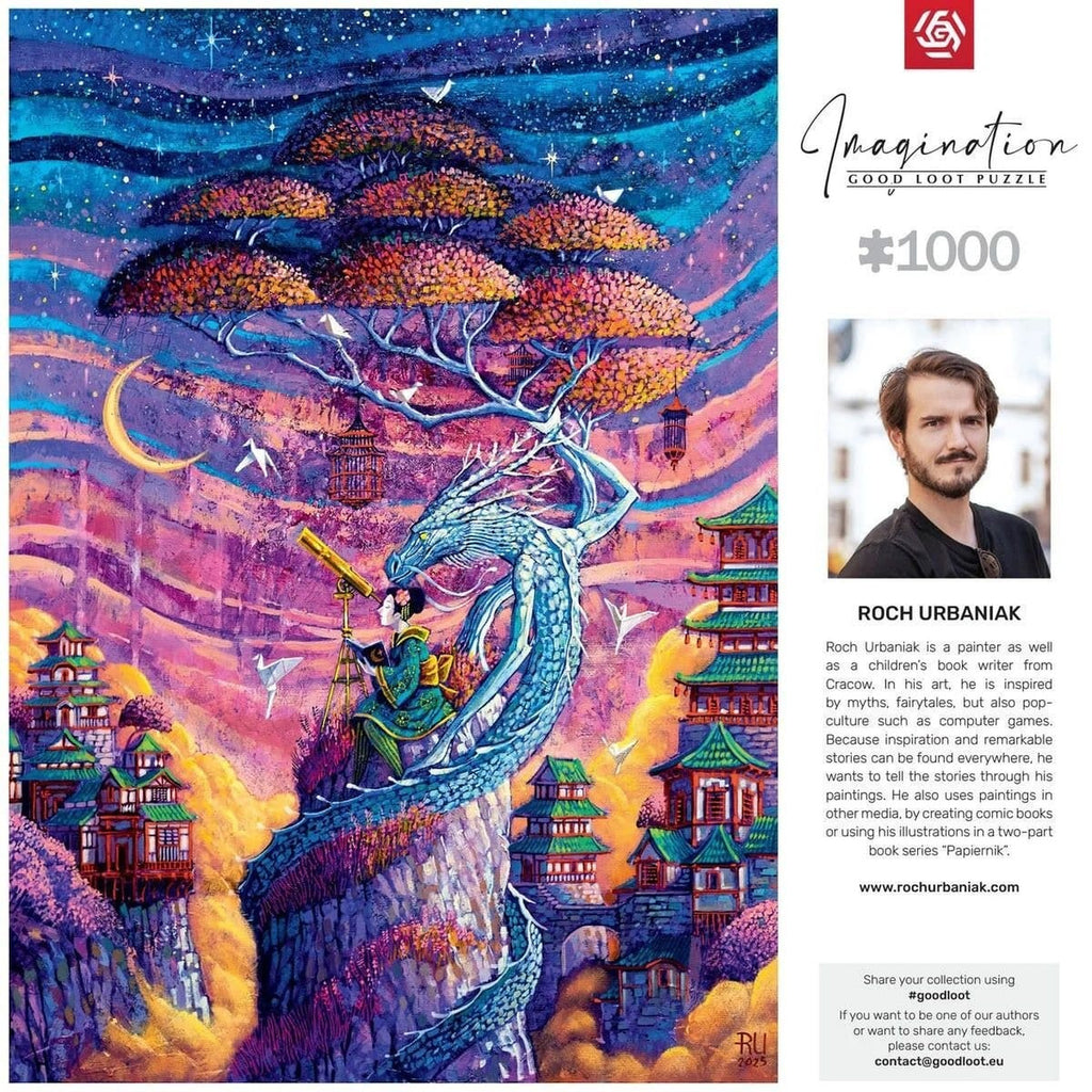 Product image Imagination Series Puzzle Roch Urbaniak Sakura i Ryu (1000 pieces)