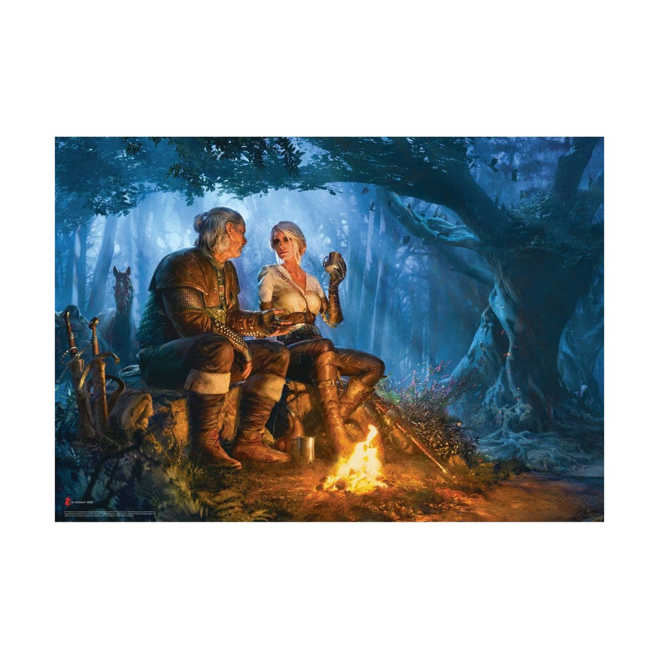 Product image The Witcher Puzzle Journey of Ciri (1000 pieces)